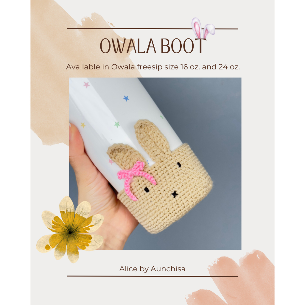 [ส่งจากไทย 🇹🇭] Owala boot Miffy crochet บูทโครเชต์ Miffy,Bow Owala 🐰🎀