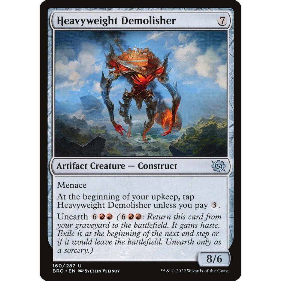 MTG : Heavyweight Demolisher - The Brothers' War (BRO)
