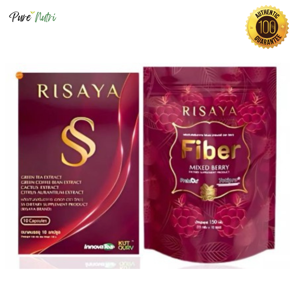 RISAYA ริสยา ผลิตภัณฑ์เสริมอาหาร เอสเอส ตรา ริสยา Fiber Risaya กิ๊ก สุวัจนี
