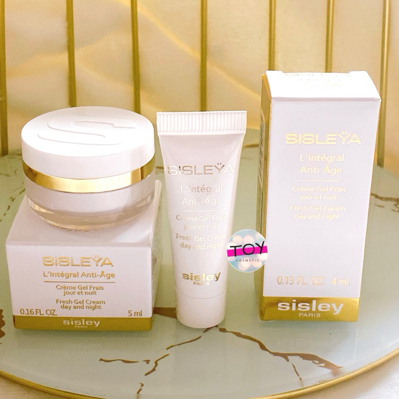 สูตรใหม่  Sisleya L'Integral Anti-Age Fresh Gel Cream ขนาดทดลอง