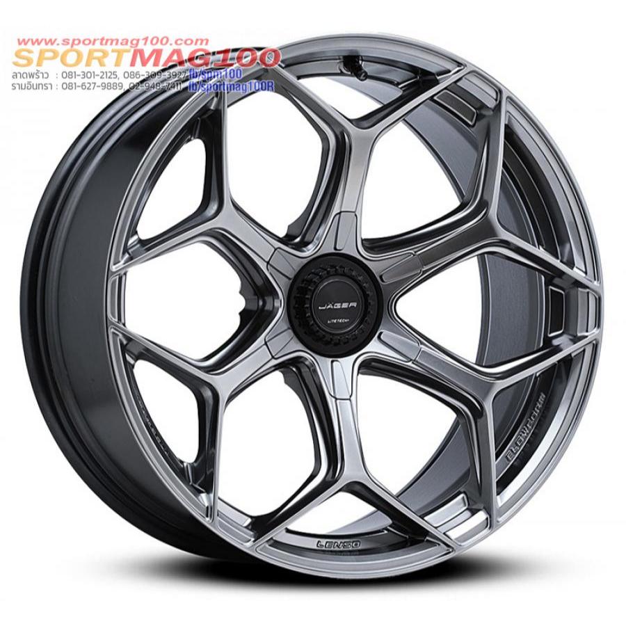 ล้อแม็กใหม่ FlowForming Lenso VAMOS6 VT6 LITETECH+ ขอบ18นิ้ว 6รู139.7 กว้าง9 Offset15 สีไฮเปอร์แบล็ค