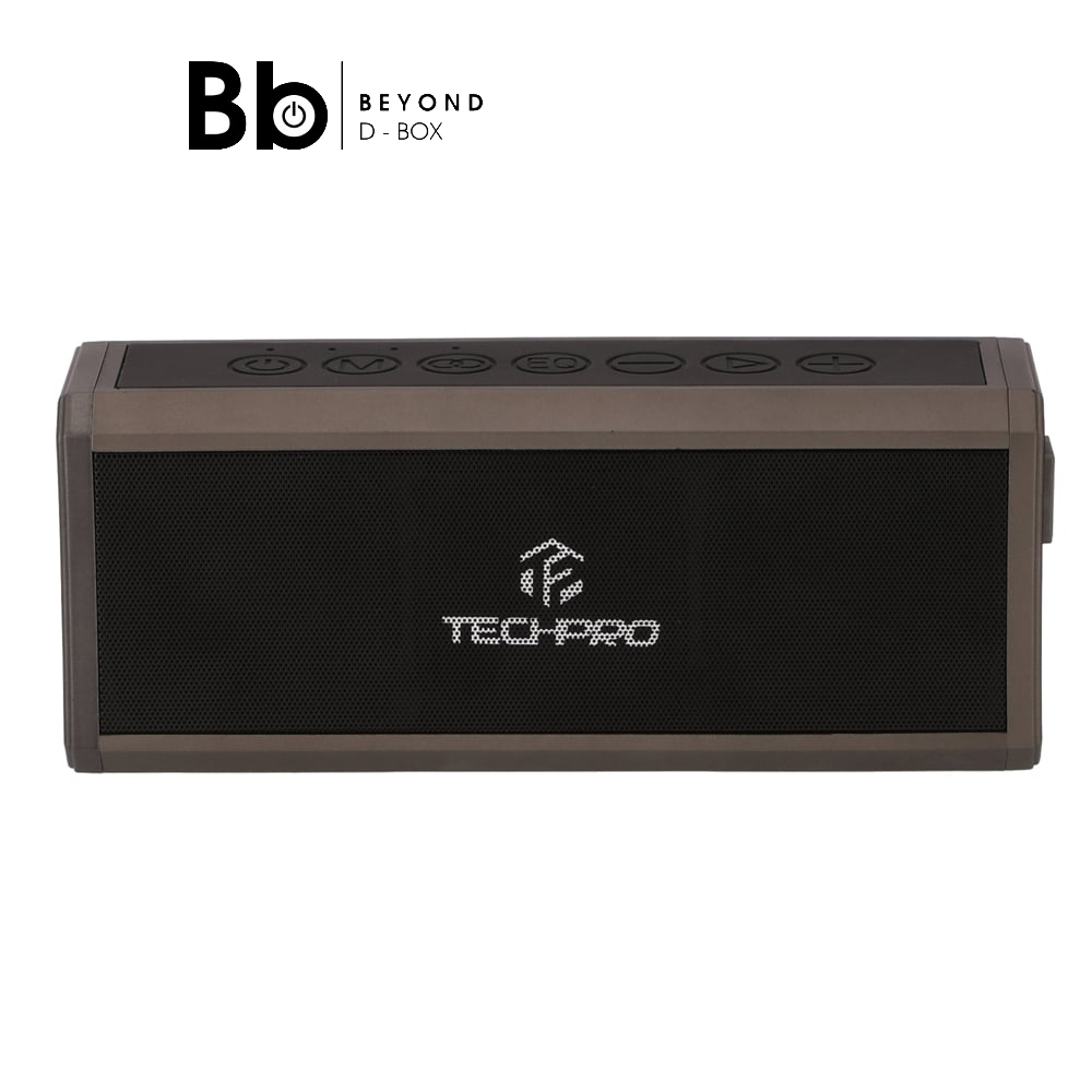 ลำโพงบลูทูธ TECHPRO Party Maxx TP43 Cool Grey by BB Beyond D-BOX