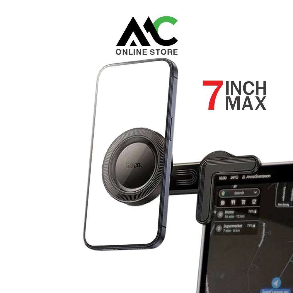 Hoco H57 ที่ยึดโทรศัพท์ในรถยนต์แบบแม่เหล็ก ติดจอ Tesla (รุ่น 3/Y/S/X) รองรับสู.สุด 7 นิ้ว