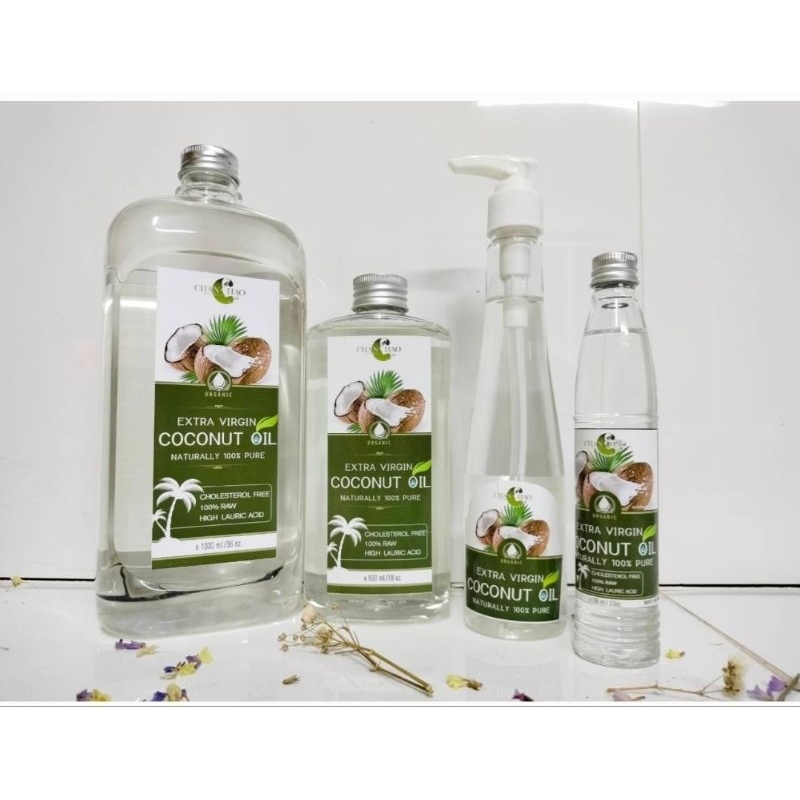 (X) น้ำมันมะพร้าวบริสุทธิ์สกัดเย็นออร์แกนิก เกรดพรีเมี่ยม NATURAL SENSE Virgin Coconut Oil