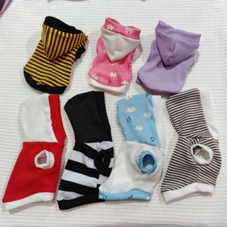 เสื้อฮูด ขนาดเล็ก XXS-XS เสื้อผ้าสัตว์เลี้ยงสำหรับลูกแมว ส่ง…