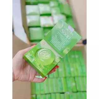 สบู่ครูเบียร์ สบู่ผัก Nuya White Plus Serum Soap ขนาด 60กรัม