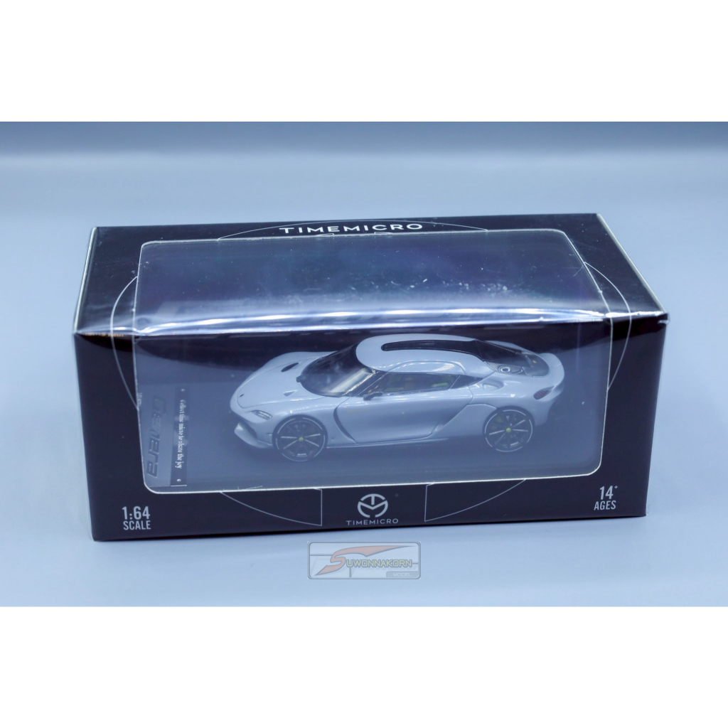 TIMEMICRO 1/64 Konigsegg Gemera Grey