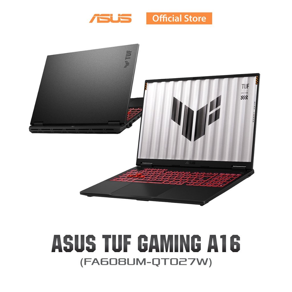 ASUS TUF Gaming A16 (FA608UM-QT027W) 16" 2.5K, AMD Ryzen7 260, 16GB, 512GB SSD, RTX5060 8GB, W11