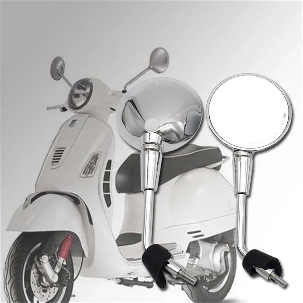สำหรับ Vespa Sprint Primavera 150 GT GTS GTV 50 125 200 250 300 300ie กระจกมองหลังแบบก้านสั้น Mod