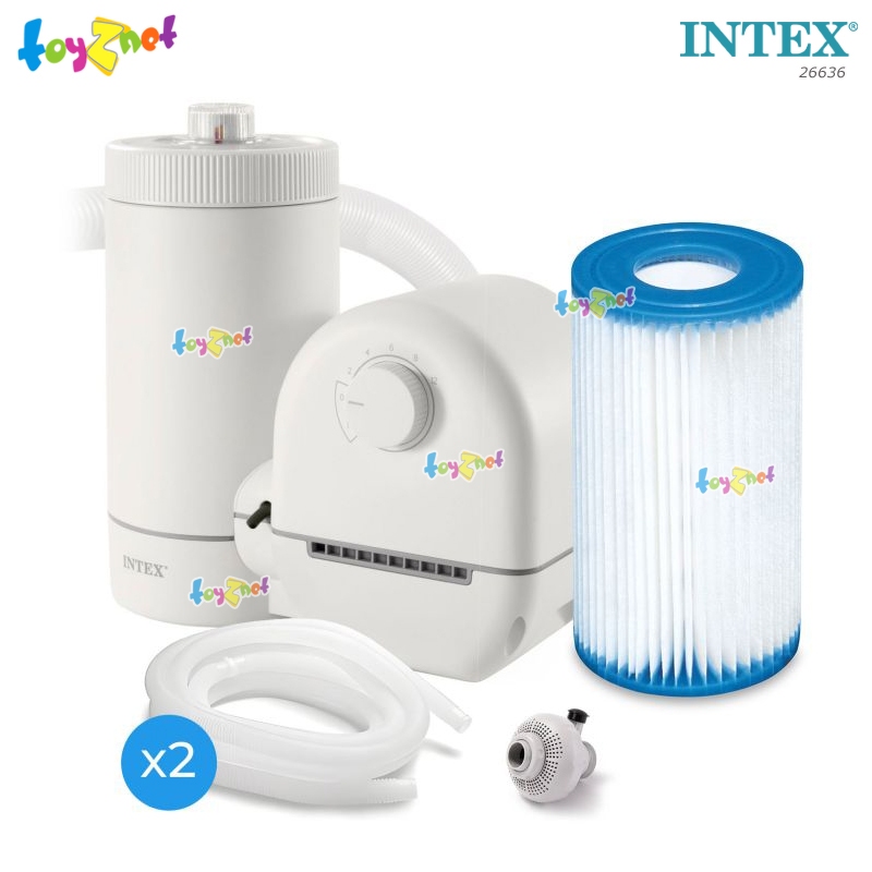 Intex เครื่องกรองน้ำระบบไส้กรอง C1500 5,678 ลิตร/ชม. รุ่น 26636
