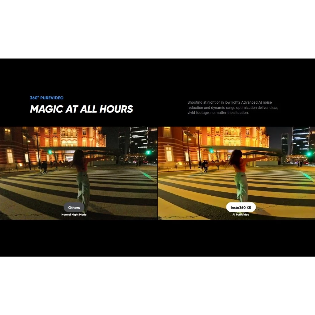 Insta360 X5 กล้อง Action Camera 360องศา ถ่ายวีดีโอ กันน้ำ แบตอึด ประกันศูนย์ไทย 1 ปี thumbnail 5