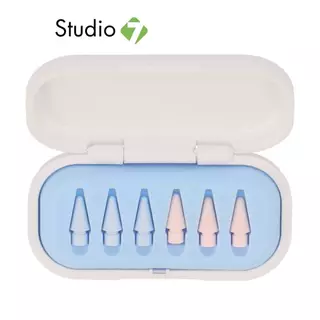 หัวปากกาไอแพด QPLUS Tips for Gen1/2 6-in-1 by Studio7