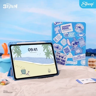 [Origami/Trifold Stitch]Disney Stitch Collectionเคสสำหรับไอแพด เคสกันกระแทกCase For iPadเคสไม่ดันฟิล์ม ตั้งแนวตั้งแนวนอน
