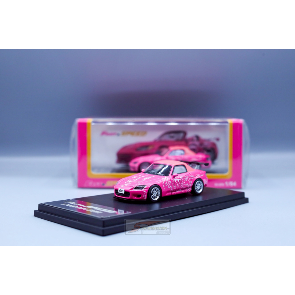 FAST&SPEED 1/64 Honda S2000 (AP1) F&F Pink