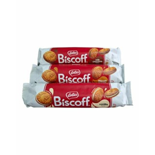 Lotus Biscoff Sandwich 110g.โลตัสบิสคอฟแซนด์วิช สอดไส้ 3รส(1…