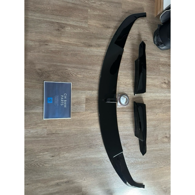 ของแต่ง ลิ้นหน้า BMW F30 ซีรีส์ 3 ทรง M Per สีดำเงา/คาร์บอนเคฟล่า