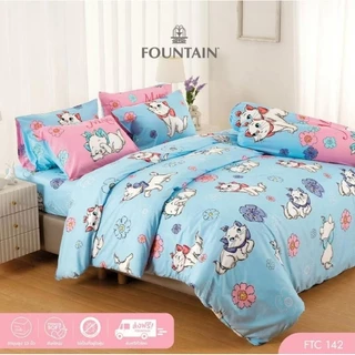 FOUNTAIN ลาย Marie : ผ้าปูที่นอน (ไม่รวมผ้านวม) ขนาด 3.5 ฟุต / 5 ฟุต / 6 ฟุต