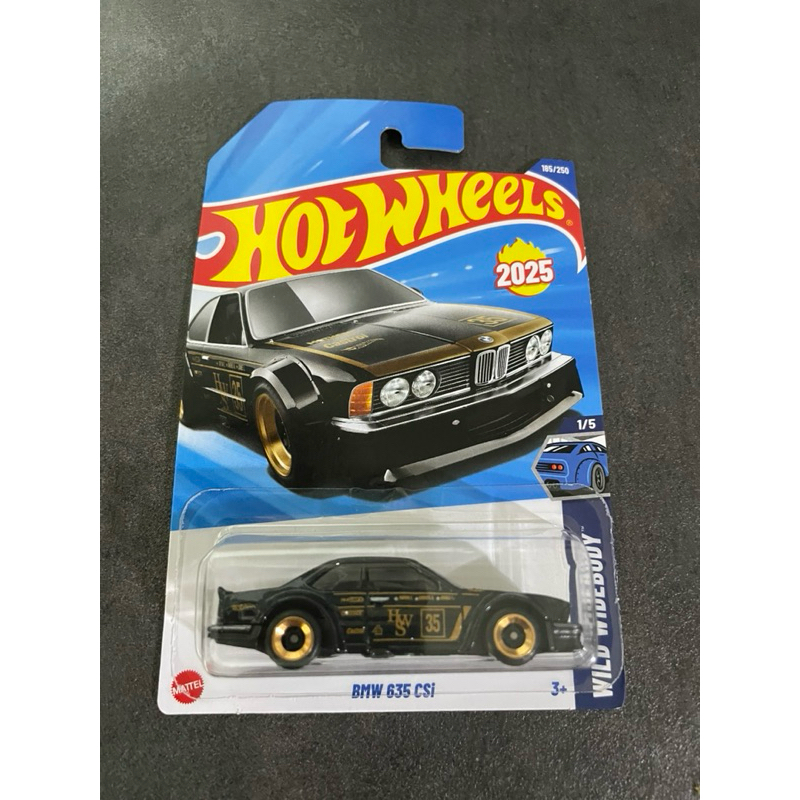 BMW 635 CSI HW 2025 สีดำทอง