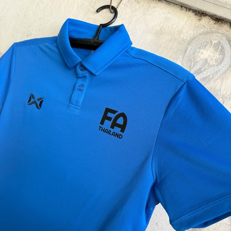 WARRIX เสื้อโปโลแขนสั้นวาริก ฟรี!! โลโก้ FA THAILAND WA-232PLACL34