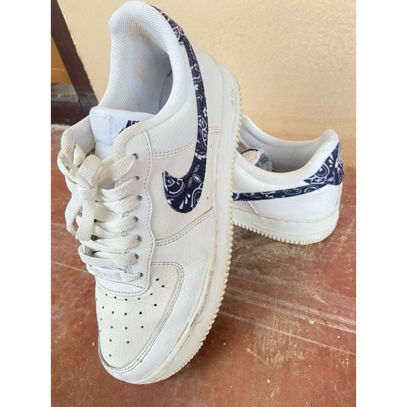 Nike Air Force 1 Low '07 Essential White Black Paisley