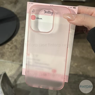โปร่งแสงเคสทรศัพท์ for Iphone 17 16 15 14 13 12 11 Pro Max 13Pro 15 Plus Air ป้องกันลายนิ้วมือเคสซิลิโคนอ่อนนุ่ม TPU