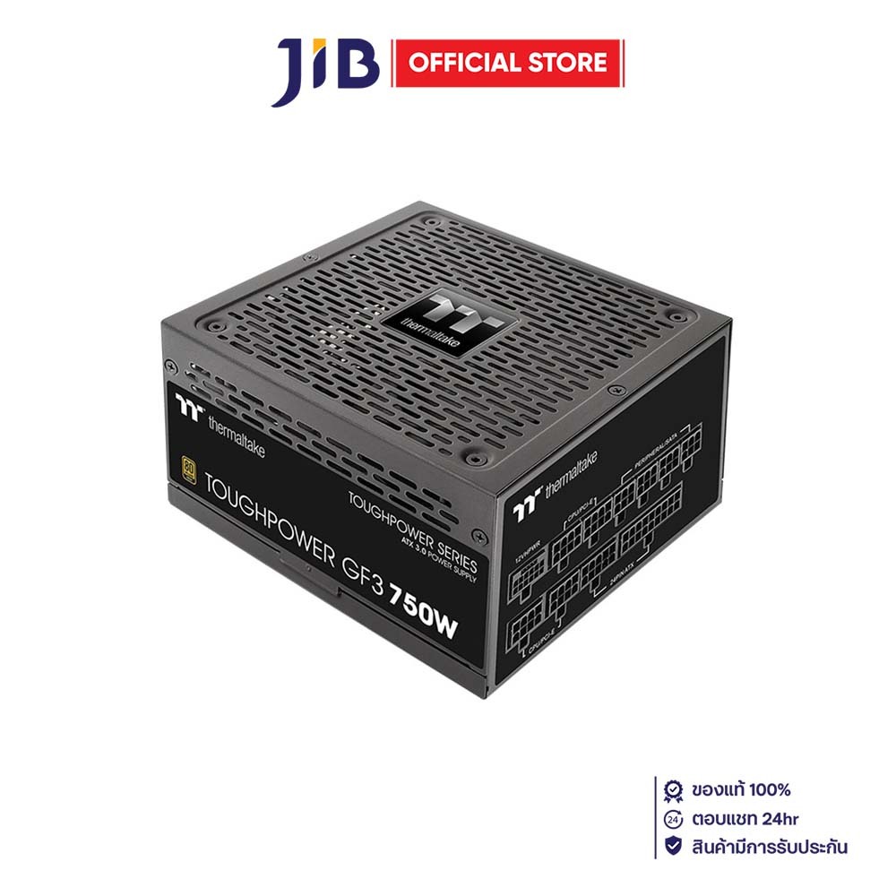 POWER SUPPLY (อุปกรณ์จ่ายไฟ) THERMALTAKE TOUGHPOWER GF3 750W GOLD - 750W 80 PLUS GOLD (ATX)