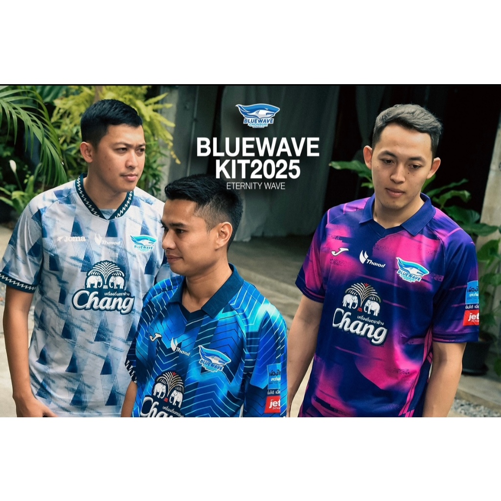 JOMA ของแท้ ! สโมสร บลูเวฟ ชลบุรี เสื้อเเข่ง ชุดเยือน 2025 JOMA X BLUEWAVE CHONBURI AWAY JERSEY 2025 - รูปที่ 3