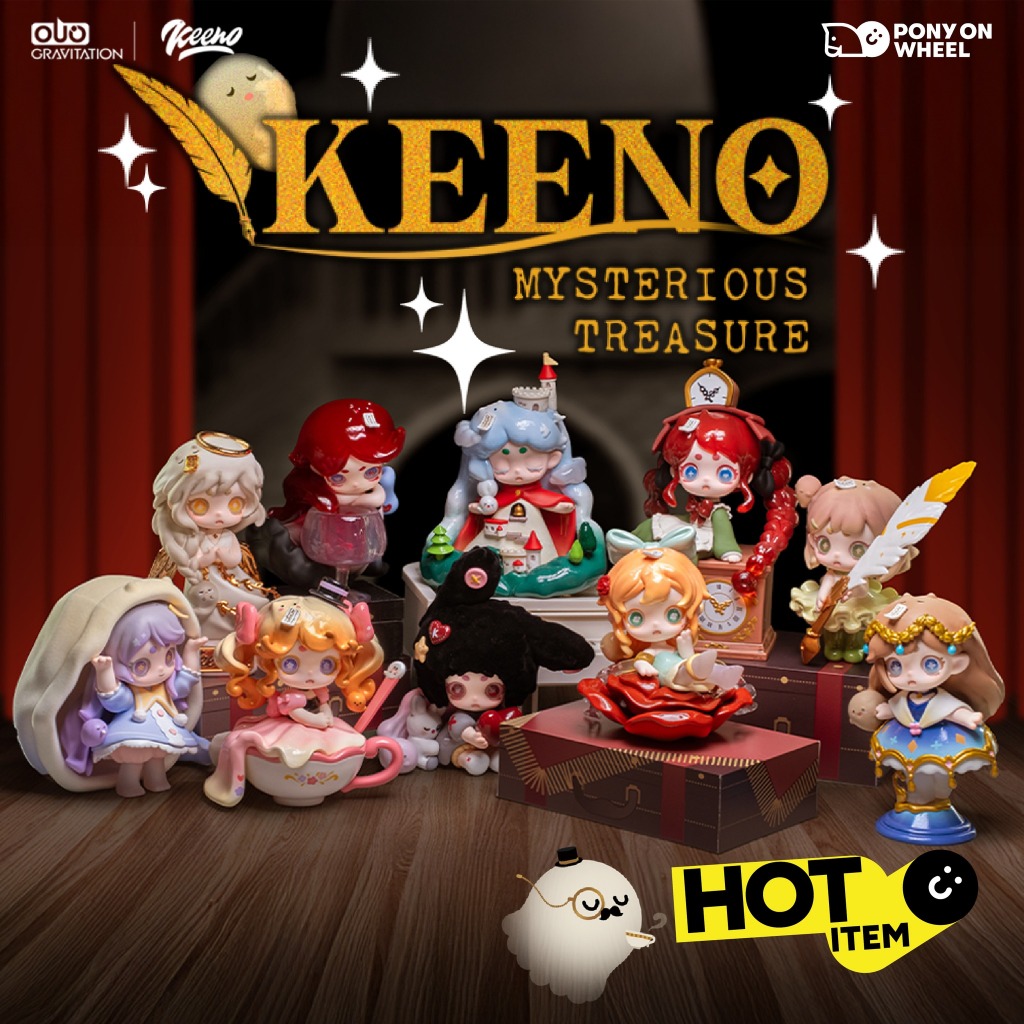 ACTIONCITY - Keeno Mysterious Treasure Series Blind Box - กล่องจุ่ม - Single Box
