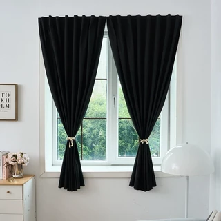 FM NEW ม่านประตู ลังดาม่าน ตีนตุ๊กแก กันแสง UV100% สไตล์มินิมอล กว้าง 150*200cm 120*150cm 100*150cm