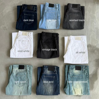 [ PAPADON'TCRY ] - Low Rise Jeans กางเกงยีนส์เอวต่ำทรงกระบอก
