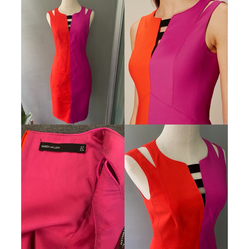 USED Karen Millen pencil dress มือสอง สภาพดี