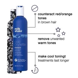 milk_shake Cold Brunette Shampoo (มิล์คเชค โคล์ด บรูเนท แชมพู)