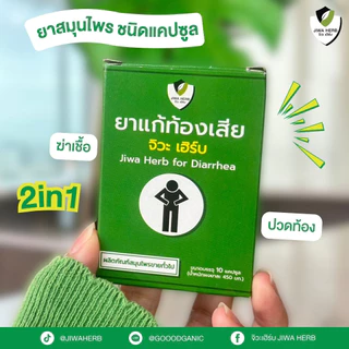 ยาแก้ท้องเสีย ปวดท้อง ท้องร่วง ถ่ายเหลว ยาสามัญประจำบ้าน ยาสมุนไพรแก้ท้องเสีย : จิวะเฮิร์บ
