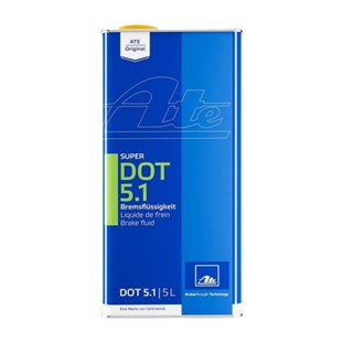 ⭐ ATE ⭐ น้ำมันเบรค เอเต้ DOT 5.1 / 1 ลิตร สีเหลือง น้ำมันเบร…