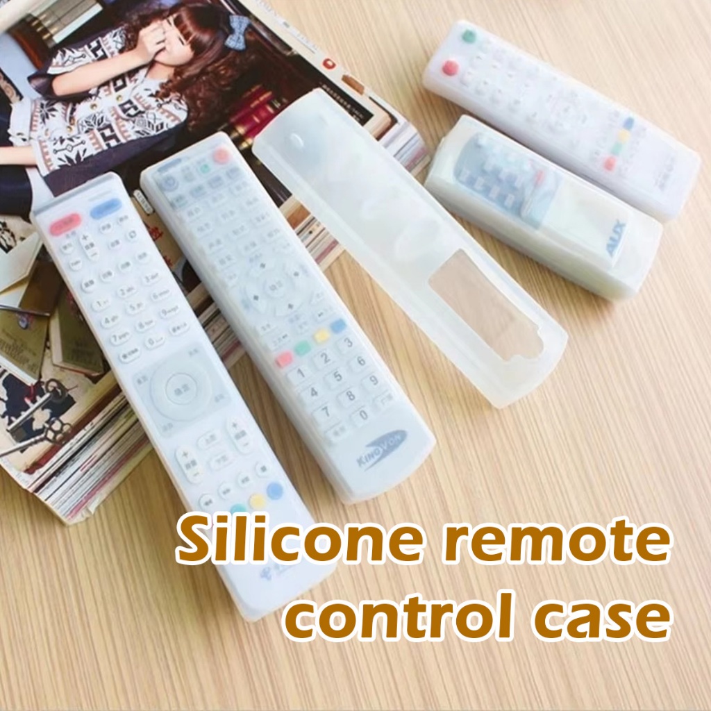 ของมาใหม่！ปลอกซิลิโคนรีโมททีวี แอร์ กันฝุ่น ซองไส่รีโมท สามขนาดให้เลือก - รูปที่ 2