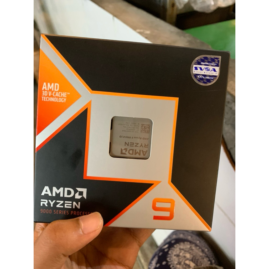 RYZEN9 9900X3D มือสอง ประกันยาวๆใหม่มาก