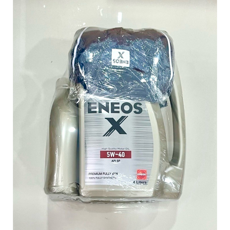 ENEOS X 5W-40 API SP PREMIUM FULLY SYNTHETIC ນ້ຳມັນເຄື່ອງສັງເຄາະແທ້ (1L / 4L / 5L+ )