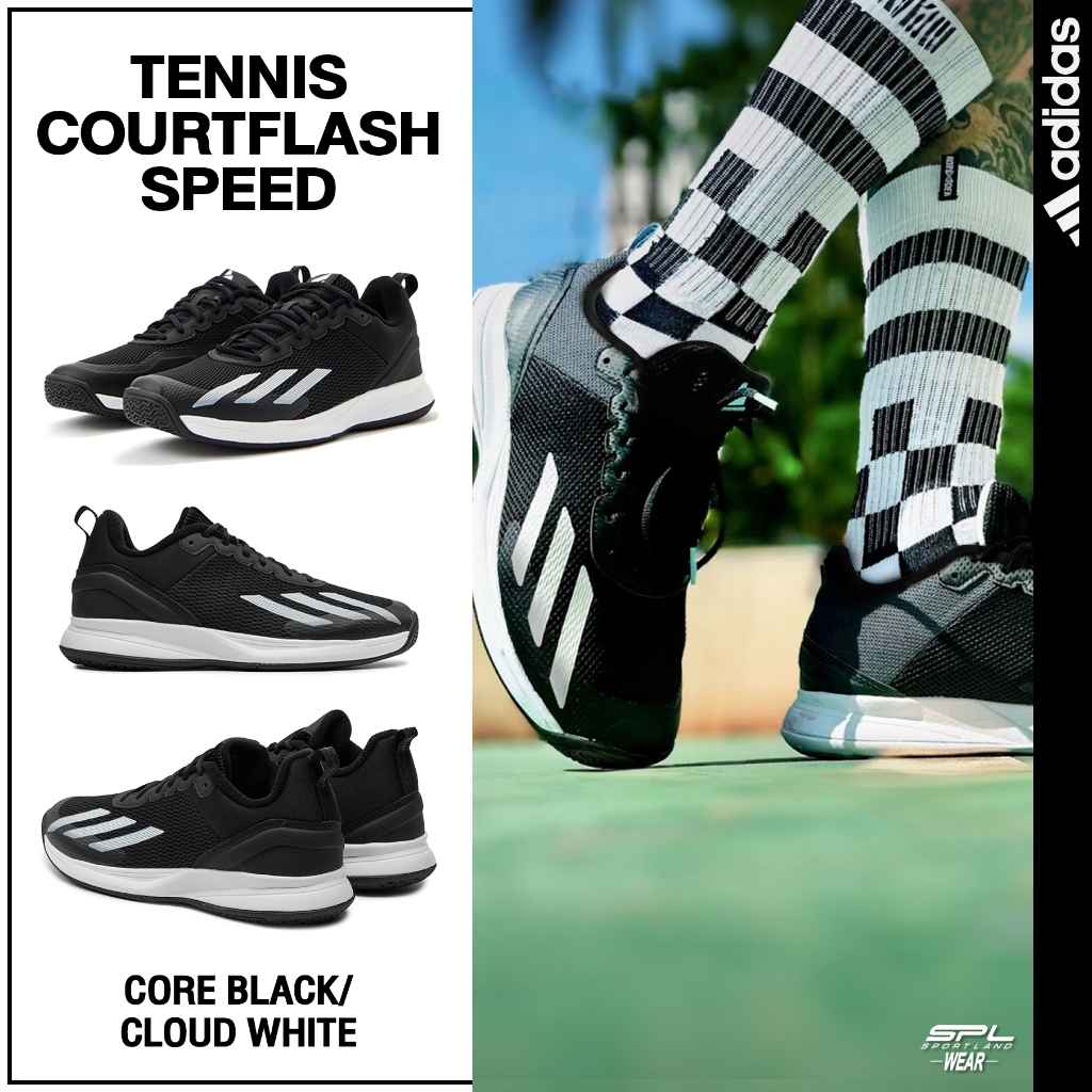 Adidas อาดิดาส รองเท้ากีฬา รองเท้าเทนนิส M Courtflash Speed Tennis IF0431 (2800)