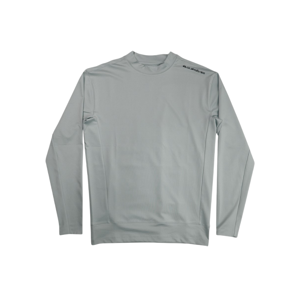QUIKSILVER เสื้อรัชการ์ด & เซิร์ฟทีผู้ชาย Mens Highline Rashguard-Grey 261 UQYWR03148-SJE0