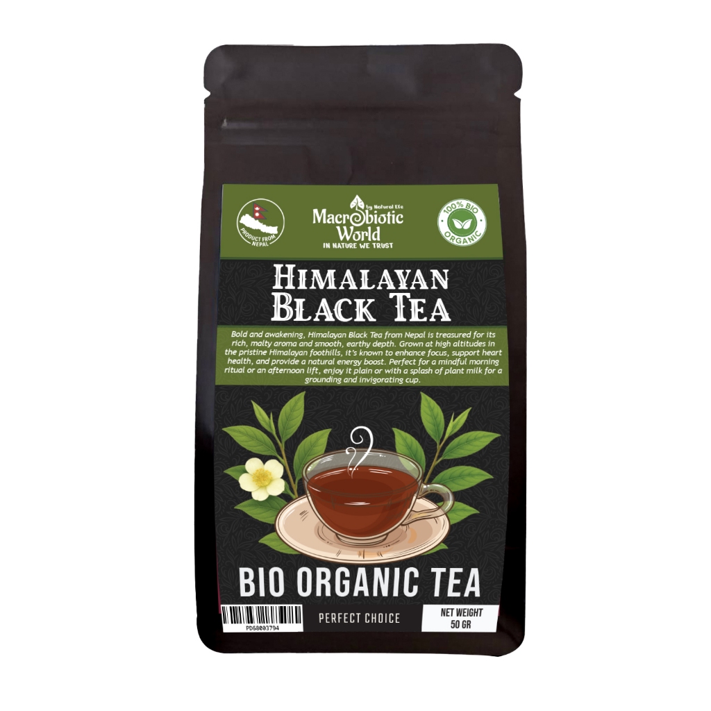 Organic/Bio Himalayan Black Tea 50g | Herbs Tea
