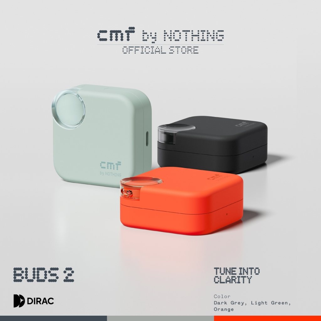 CMF by Nothing - Buds 2, Tune Into Clarity หูฟังไร้สาย Earbuds