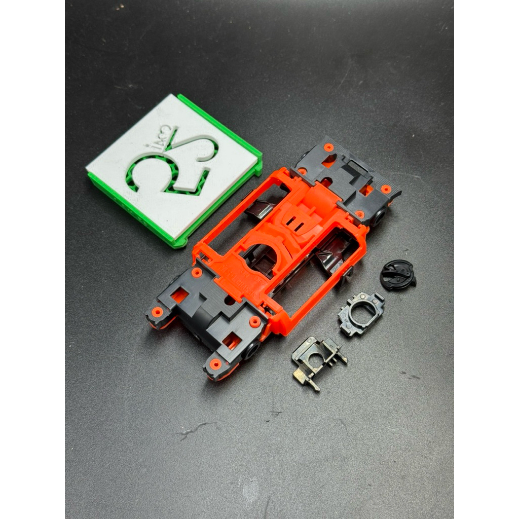 Tamiya mini 4WD MS L suspension ( โช้ค ) ดำ ส้ม