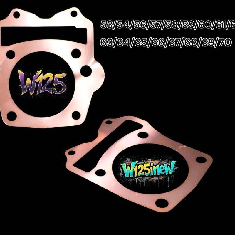 ประเก็นทองแดงwave125 ประเก็นทองแดง รุ่นW125/W125i/ปลาวาฬ/MSX ประเก็นทองแดงปลาวาฬ ส่งของเร็ว