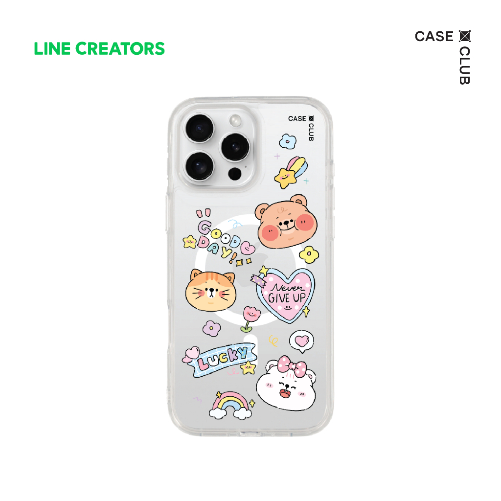 CaseClub เคสไอโฟน ซัมซุง Onnie Bear Sticker