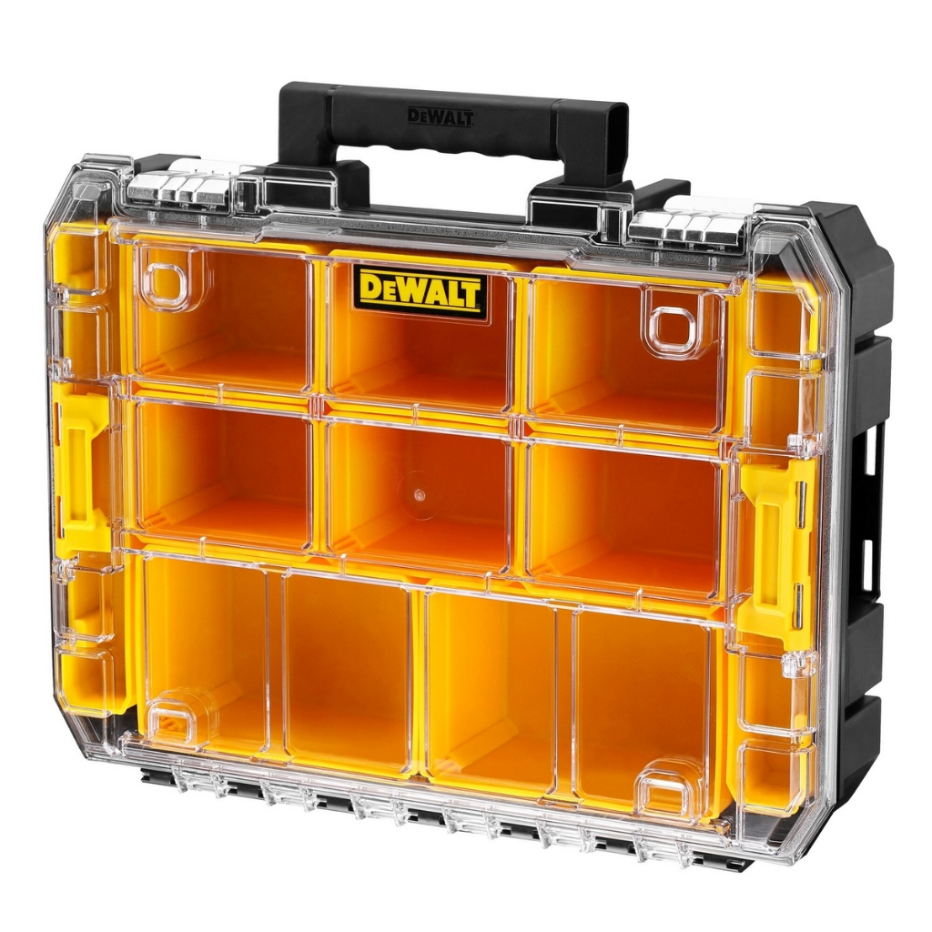 💥แท้ ส่งด่วน💥DEWALT กล่องใส่อุปกรณ์ 10 ช่อง รุ่น DWST82968-1 (รุ่นกันน้ำ) กล่องใส่เครื่องมือ T-STAK 