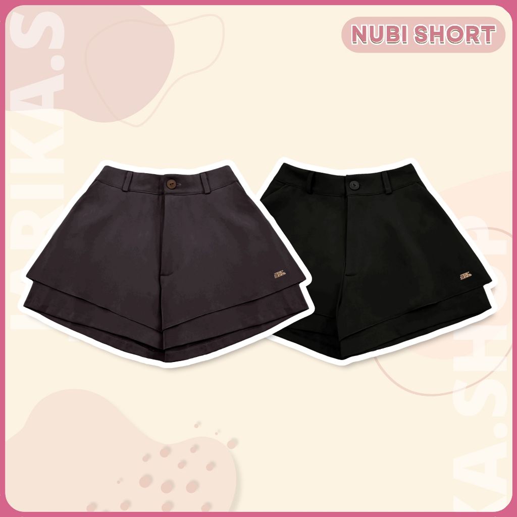 Jarika.shop - กางเกงขาสั้น รุ่น NUBI SHORT ( งานป้าย.. Jarika )