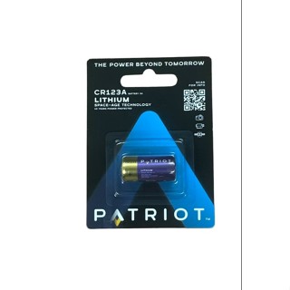Patriot CR123A 3V Lithium Pack 1, ถ่านลิเทียมแพทริออท CR123A…