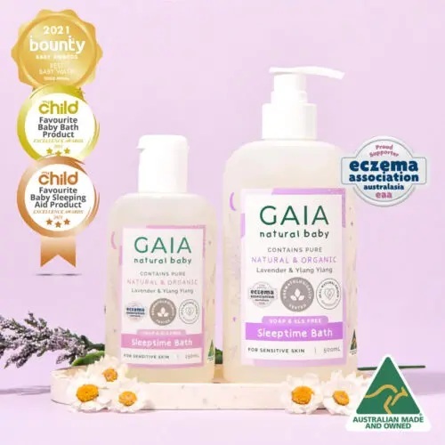 พร้อมส่ง ของแท้ GAIA Skincare Baby Sleeptime Wash (50ml/250ml) - รูปที่ 2