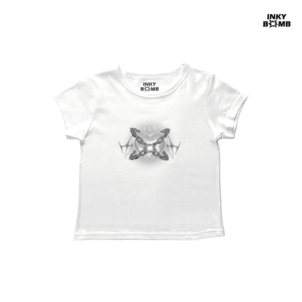 เสื้อยืด BabyTee INKYBOMB | Iron heart