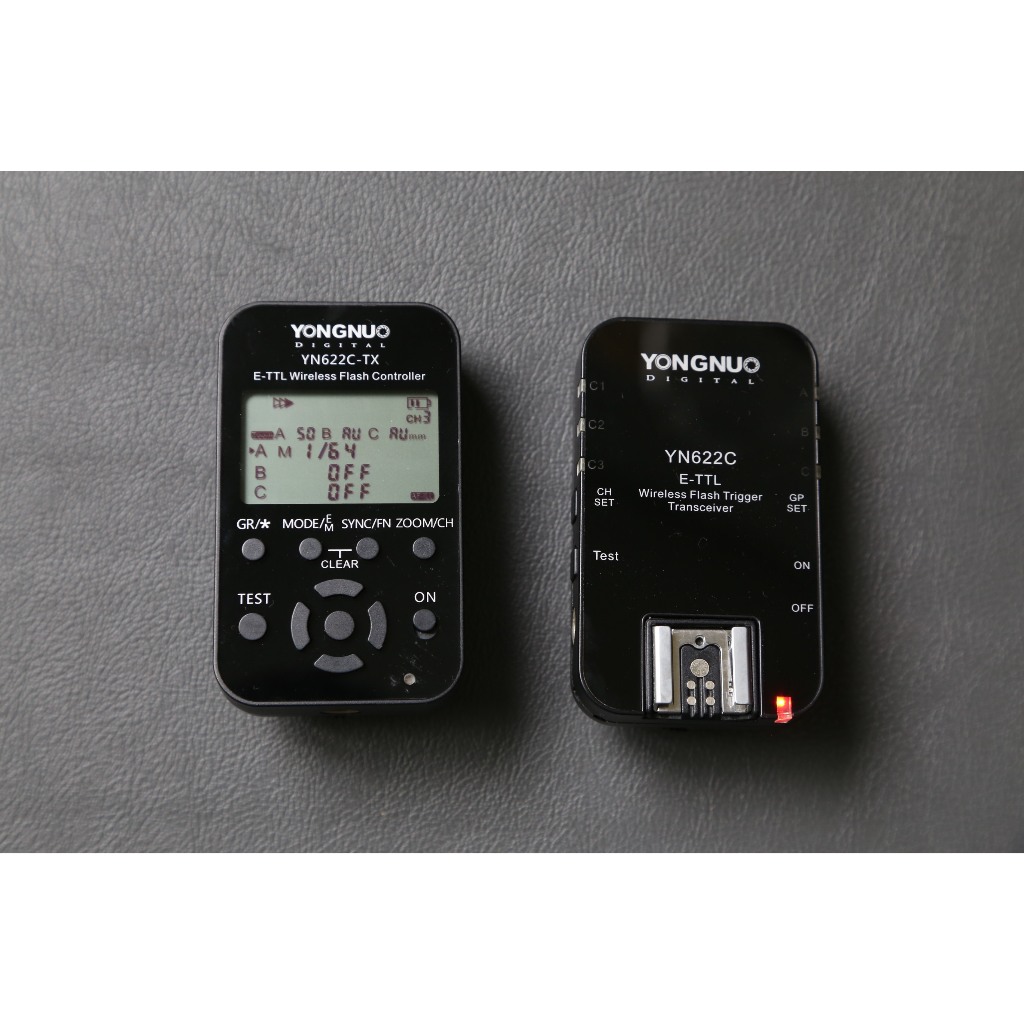 YONGNUO YN622C-TX E-TTL Trigger ตัวสั่งแฟลช ไวเลส สำหรับ Canon มือสอง 95% ระบบออโต้ มีหน้าจอ รับประก